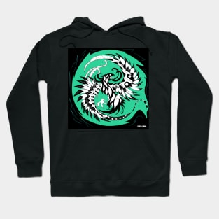 black leaf phoenix Hoodie